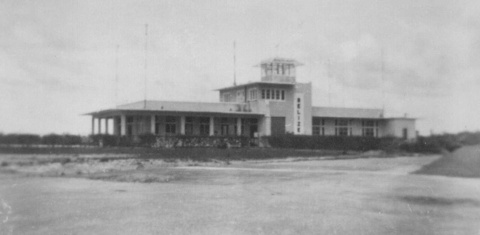 BELIZE 1953  AIRPORT
